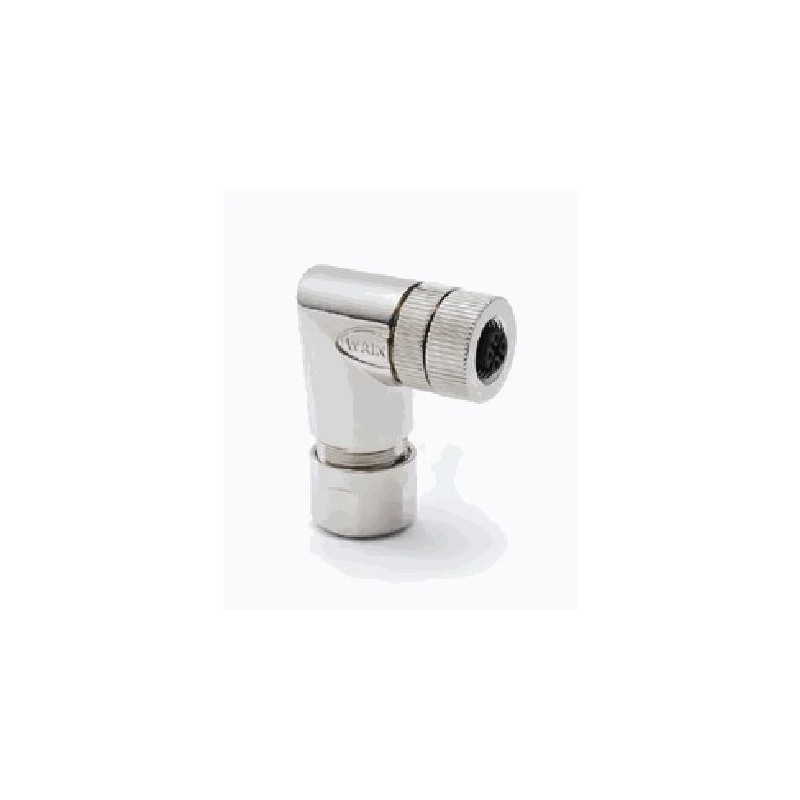 Connecteur femelle M12, 4 pol., codage A IP67, 4A, blindé